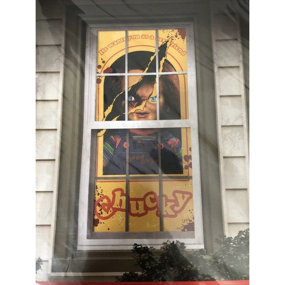 CHUCKY WINDOW SILHOUETTES 2PCS 33.5